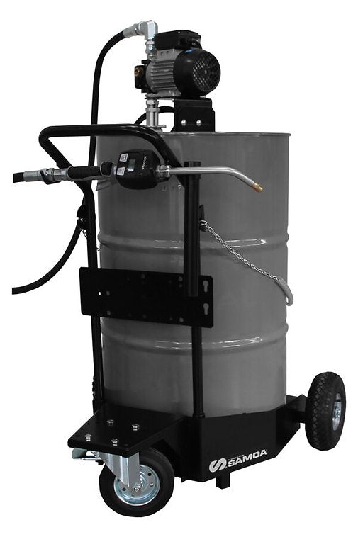 Samoa „Pumpmatic“ EZP-F 0.4 – Elektrische Abfüllanlagen mit Fahrwagen