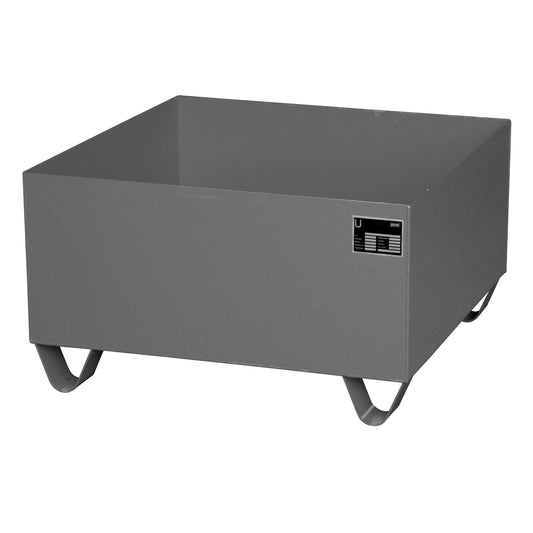 Bauer Südlohn Auffangwanne 2000, lackiert, Mausgrau