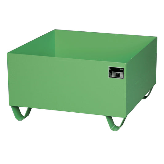 Bauer Südlohn Auffangwanne 2000, lackiert, Resedagrün