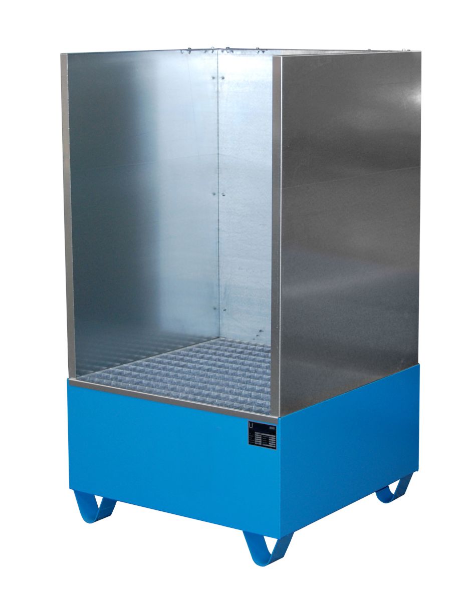 Bauer Südlohn Auffangwanne 2002/SW, lackiert, Lichtblau