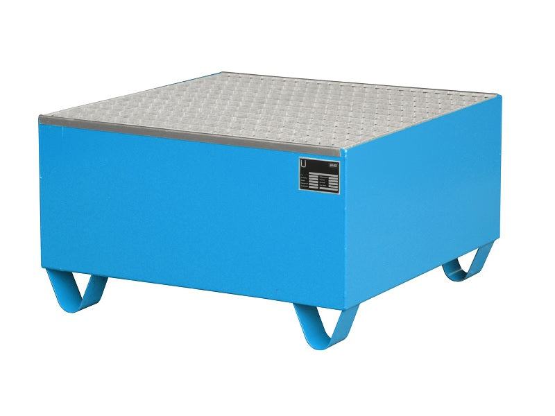 Bauer Südlohn Auffangwanne 2002, lackiert, Lichtblau