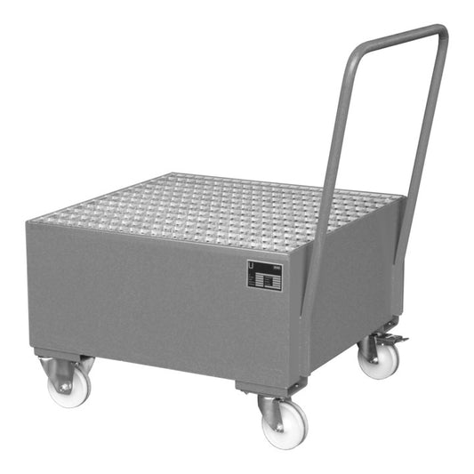 Bauer Südlohn Fahrbare Auffangwanne 2004, lackiert, Mausgrau