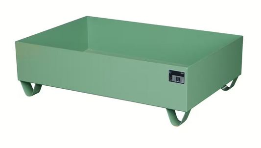 Bauer Südlohn Auffangwanne 2016, lackiert, Resedagrün