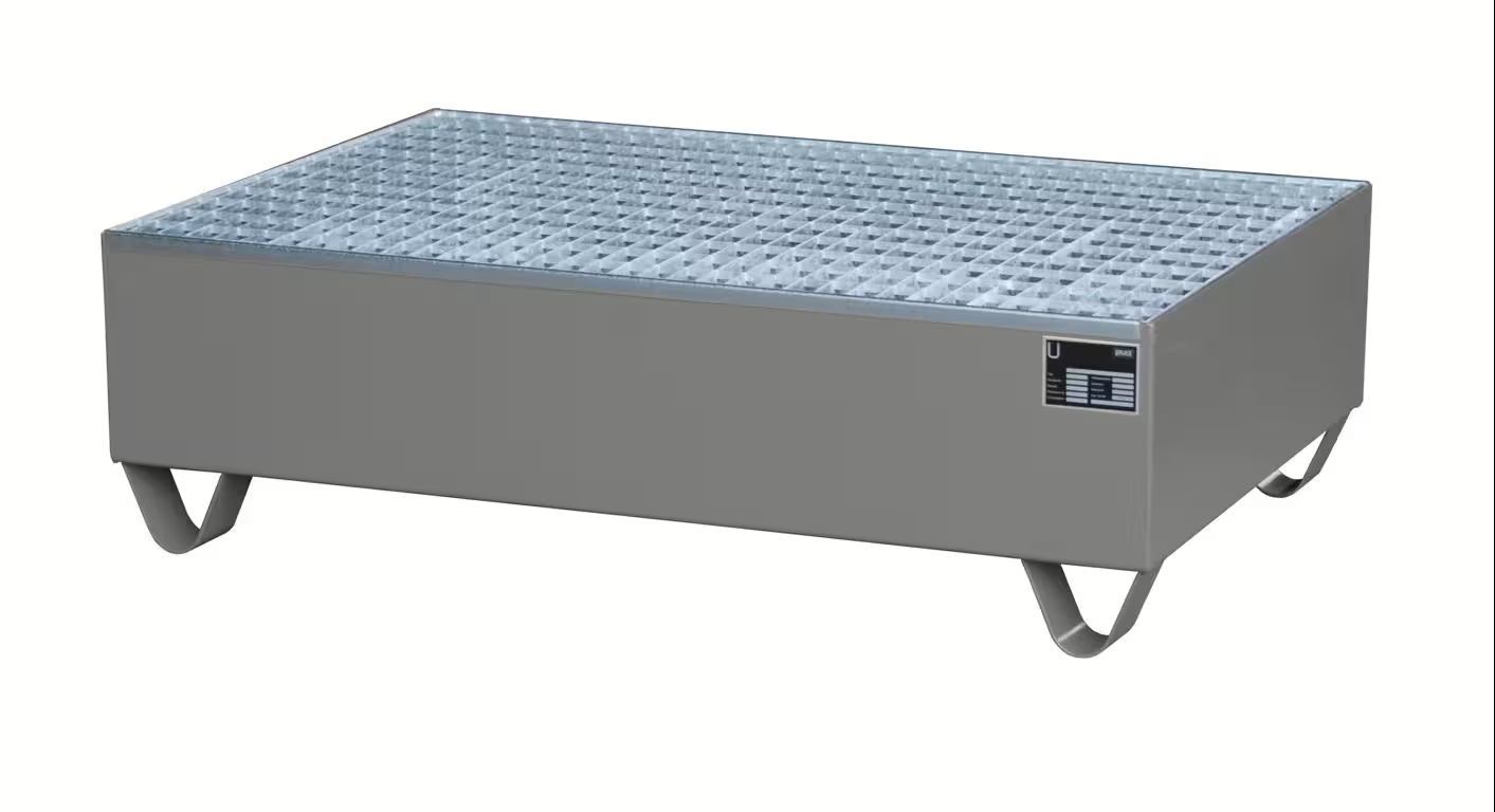 Bauer Südlohn Auffangwanne 2018, lackiert, Mausgrau