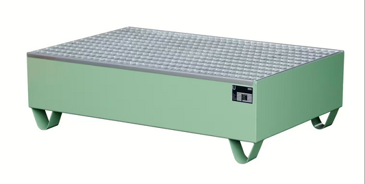 Bauer Südlohn Auffangwanne 2018, lackiert, Resedagrün