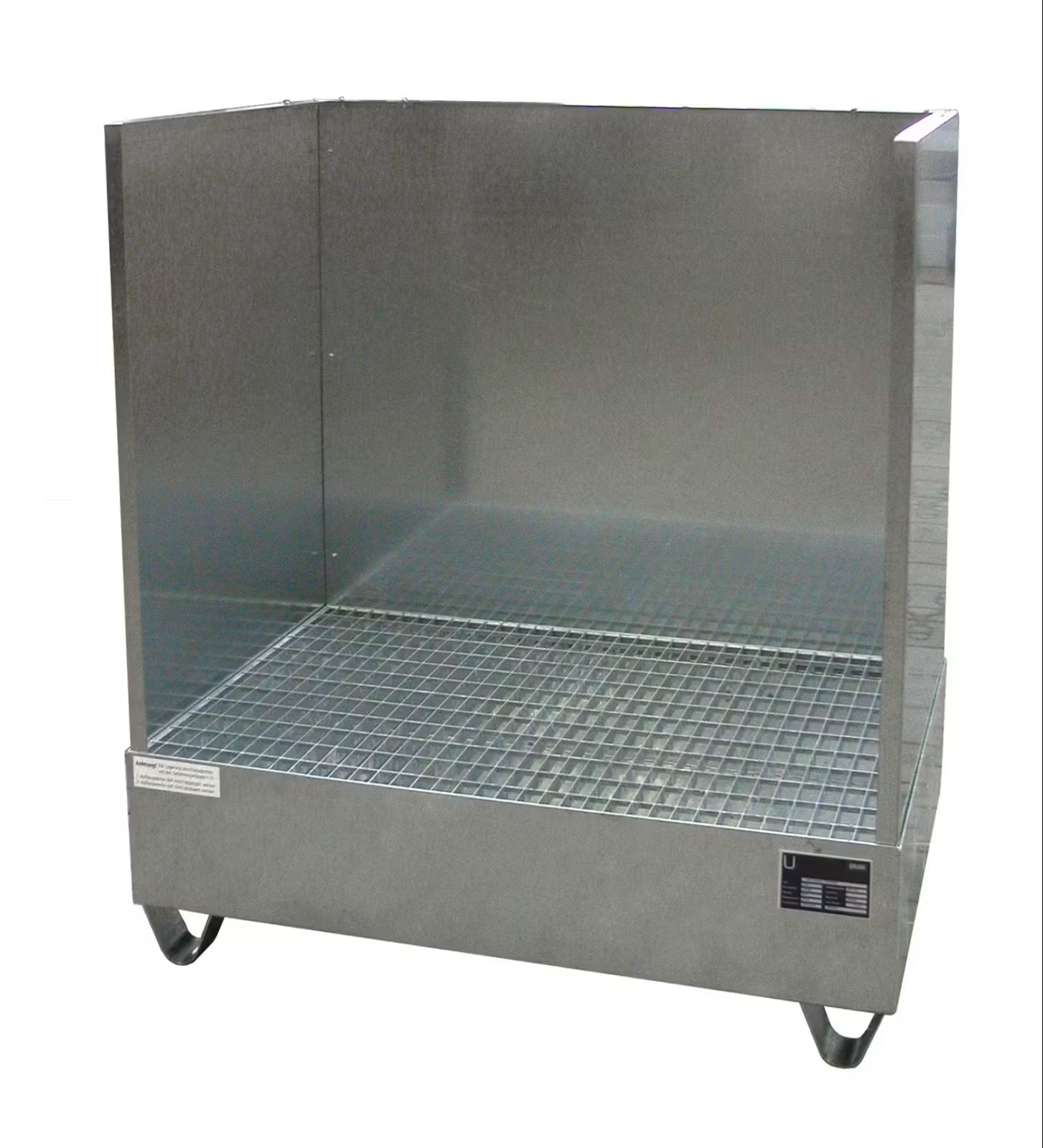 Bauer Südlohn Auffangwanne 2019/SW, feuerverzinkt