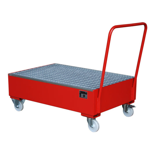 Bauer Südlohn Fahrbare Auffangwanne 2020, lackiert, Feuerrot