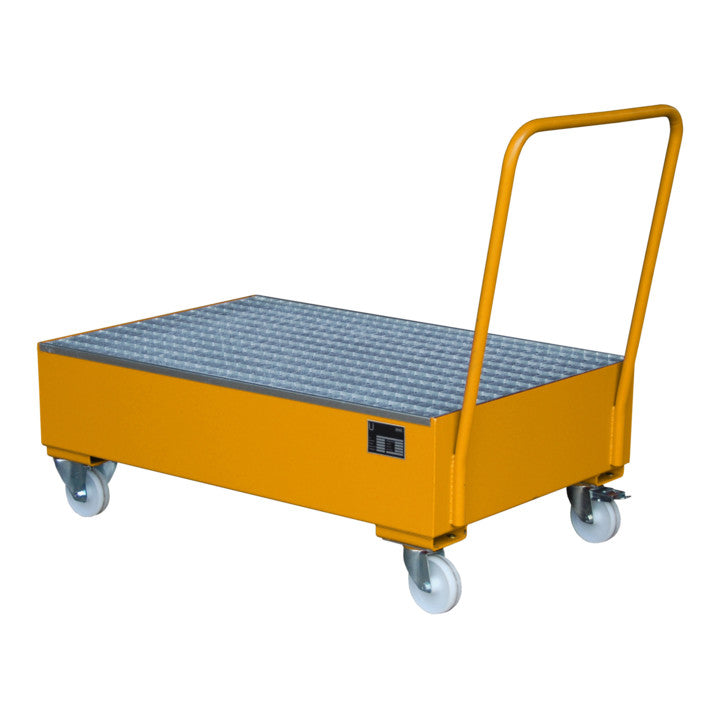 Bauer Südlohn Fahrbare Auffangwanne 2020, lackiert, Gelborange