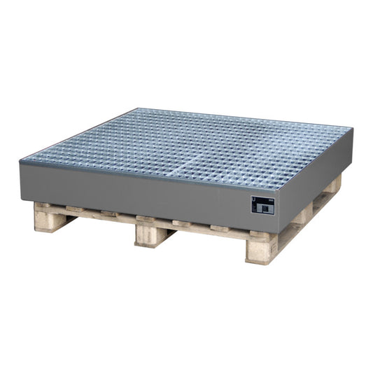 Bauer Südlohn Auffangwanne 2028, lackiert, Mausgrau