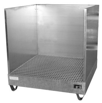 Bauer Südlohn Auffangwanne 2033/SW, feuerverzinkt