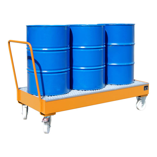 Bauer Südlohn Fahrbare Auffangwanne 2050 SR, lackiert, Gelborange