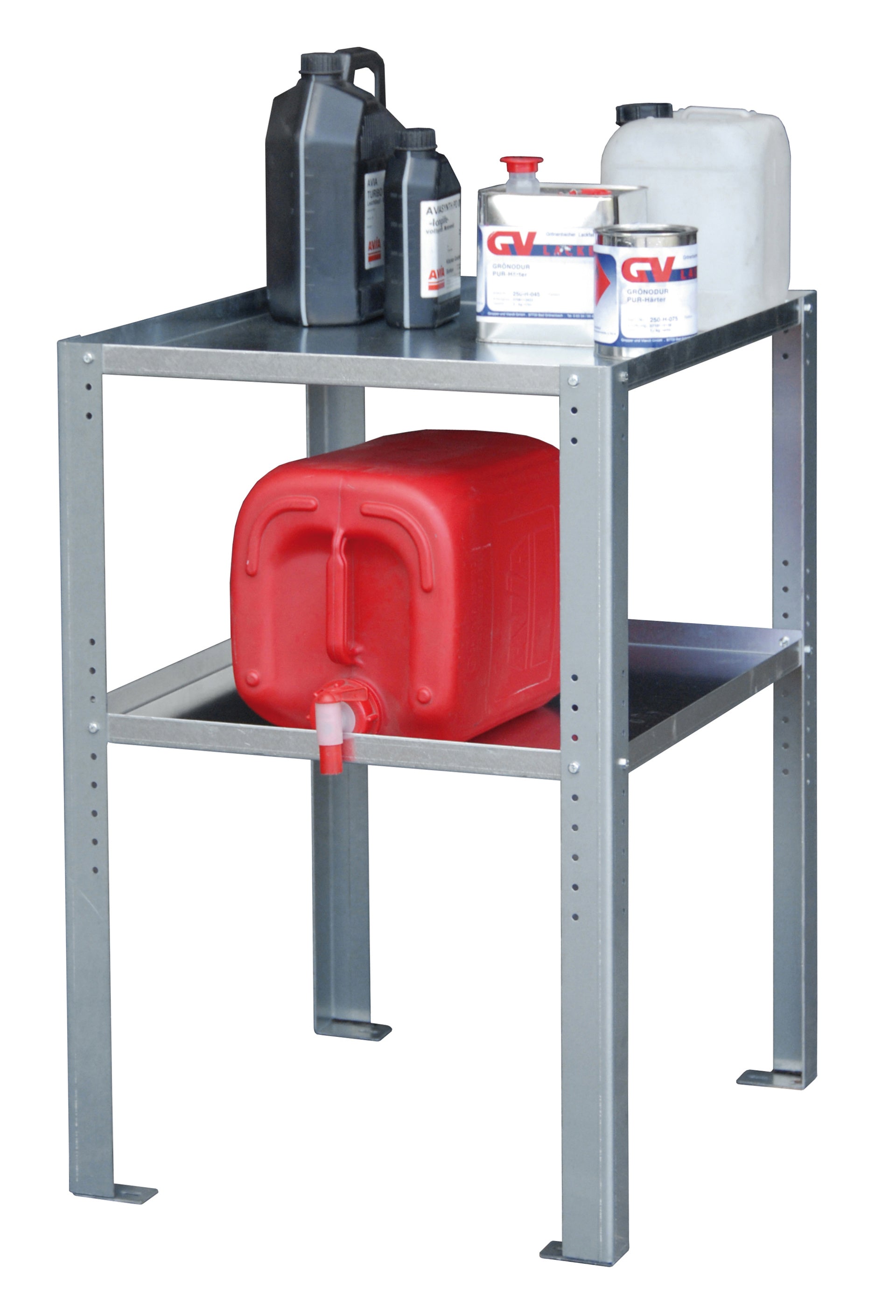 Bauer Südlohn Gebinderegal Typ GR-A, verzinkt