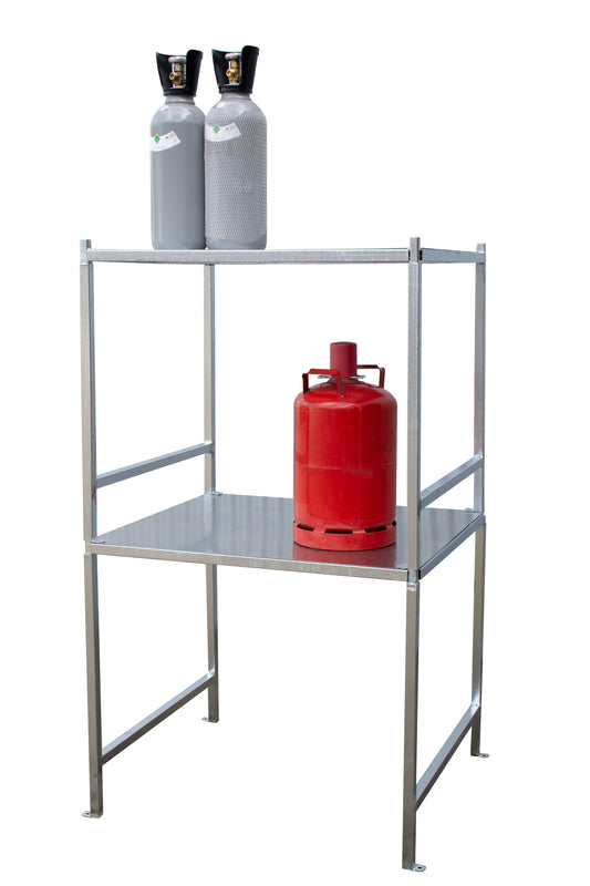 BAUER SÜDLOHN Gasflaschengestell GFG-2, verzinkt-B