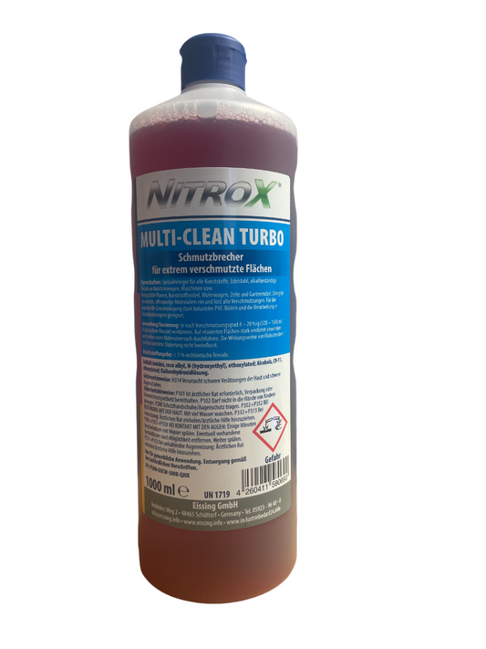 NitroX Multi-Clean Turbo 1L Flasche - Spezialreiniger hinten