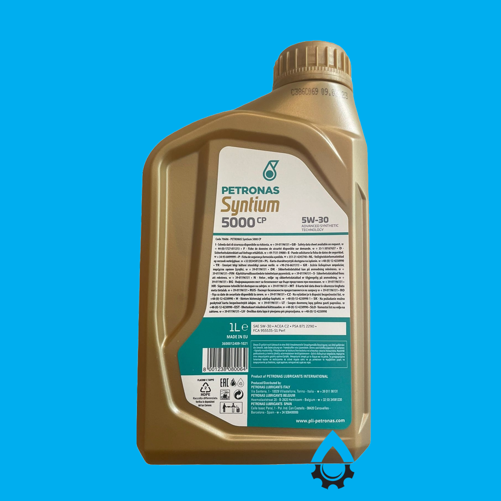 Petronas Syntium 5000 CP 5W-30 1L hinten