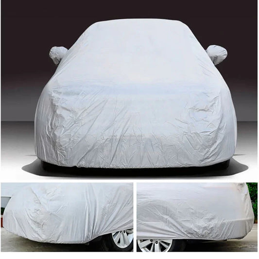 Full Car Cover Indoor Outdoor Car Protective Cover Sun Shade Dustproof Anti UV Protection Cover Universal for Sedan SUV