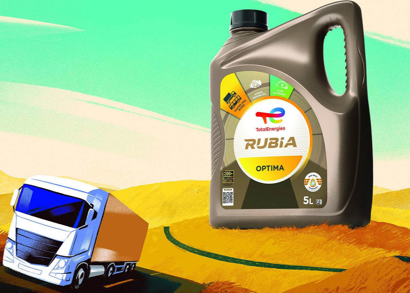 TOTAL Rubia Optima Logo