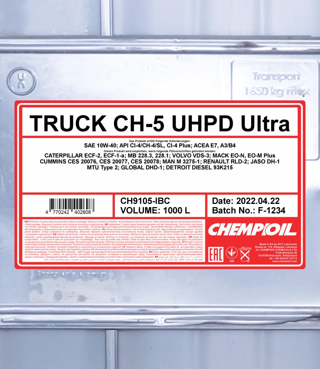 chempioil-5-truck-ultra-uhpd-10w-40-ibc-spec