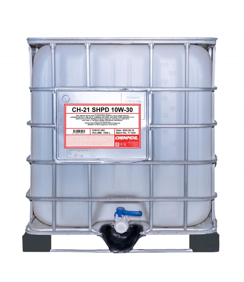 chempioil-21-truck-shpd-10w-30-ibc-front