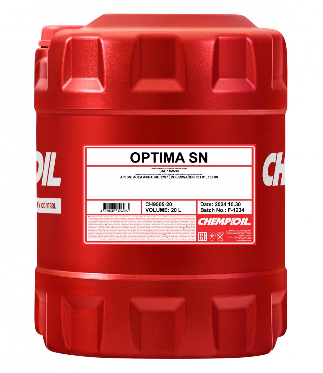 chempioil-optima-sn-10w-30-20l-front