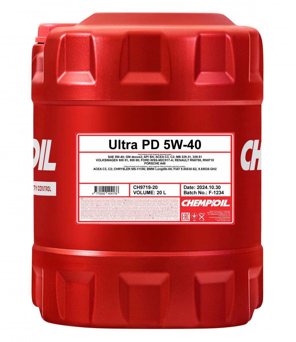chempioil-ultra-pd-5w-40-20l-front