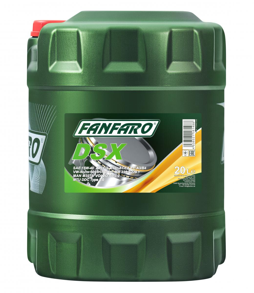 fanfaro-dsx-15w-40-20l-front