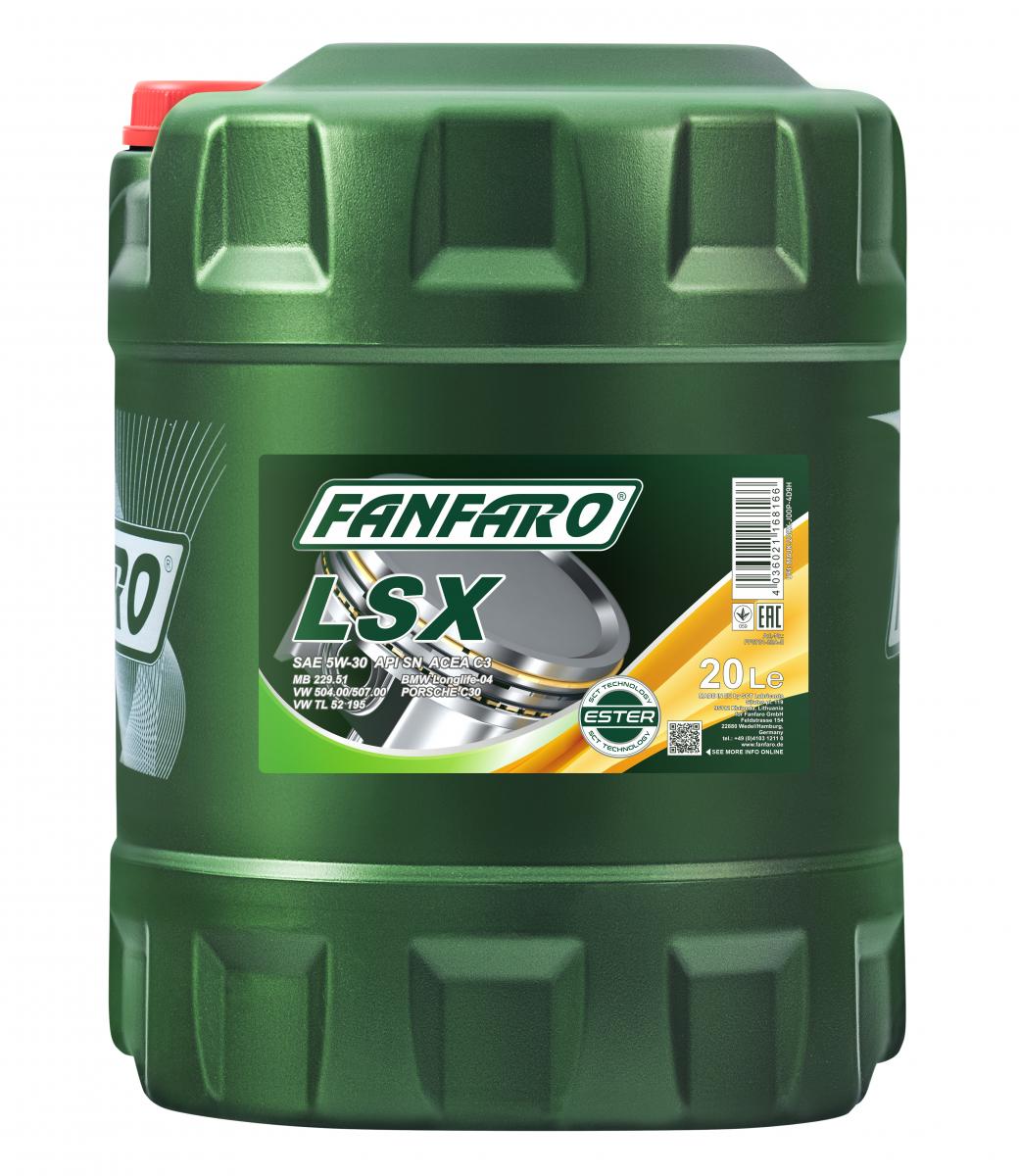 fanfaro-lsx-5w-30-20l-front