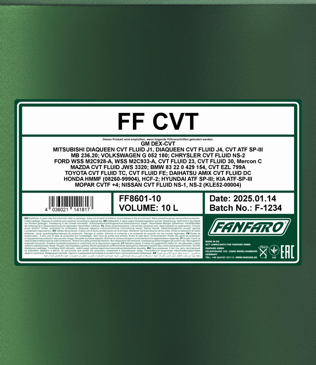 fanfaro-cvt-10l-spec