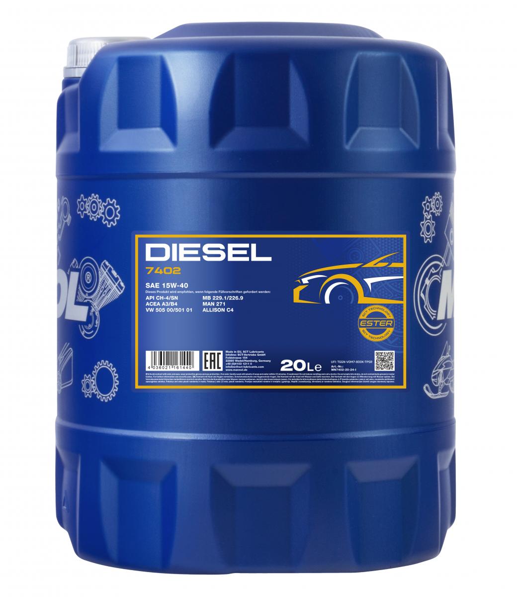 mannol-diesel-15w-40-20l-front