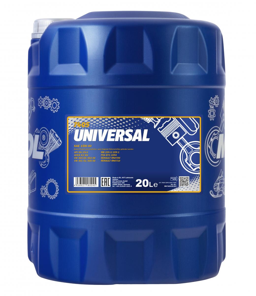 mannol-universal-15w-40-20l-front