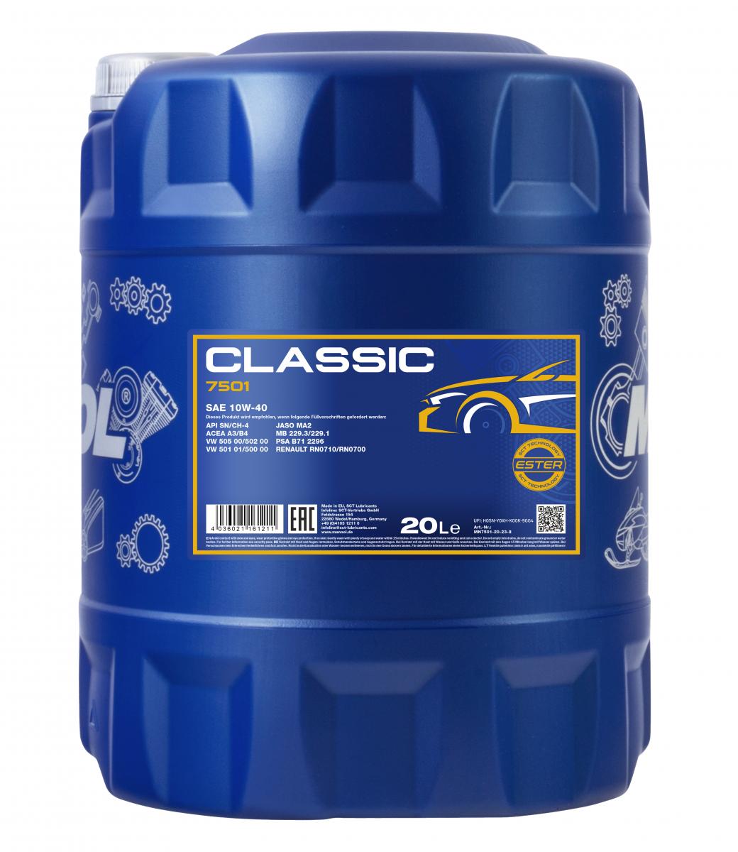 mannol-classic-10w-40-20l-front