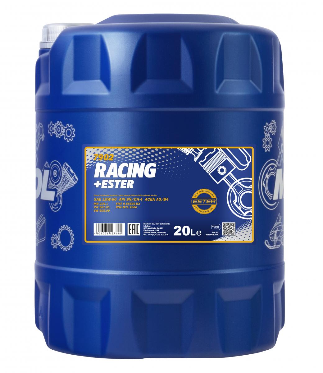 mannol-racing+ester-10w-60-20l-front