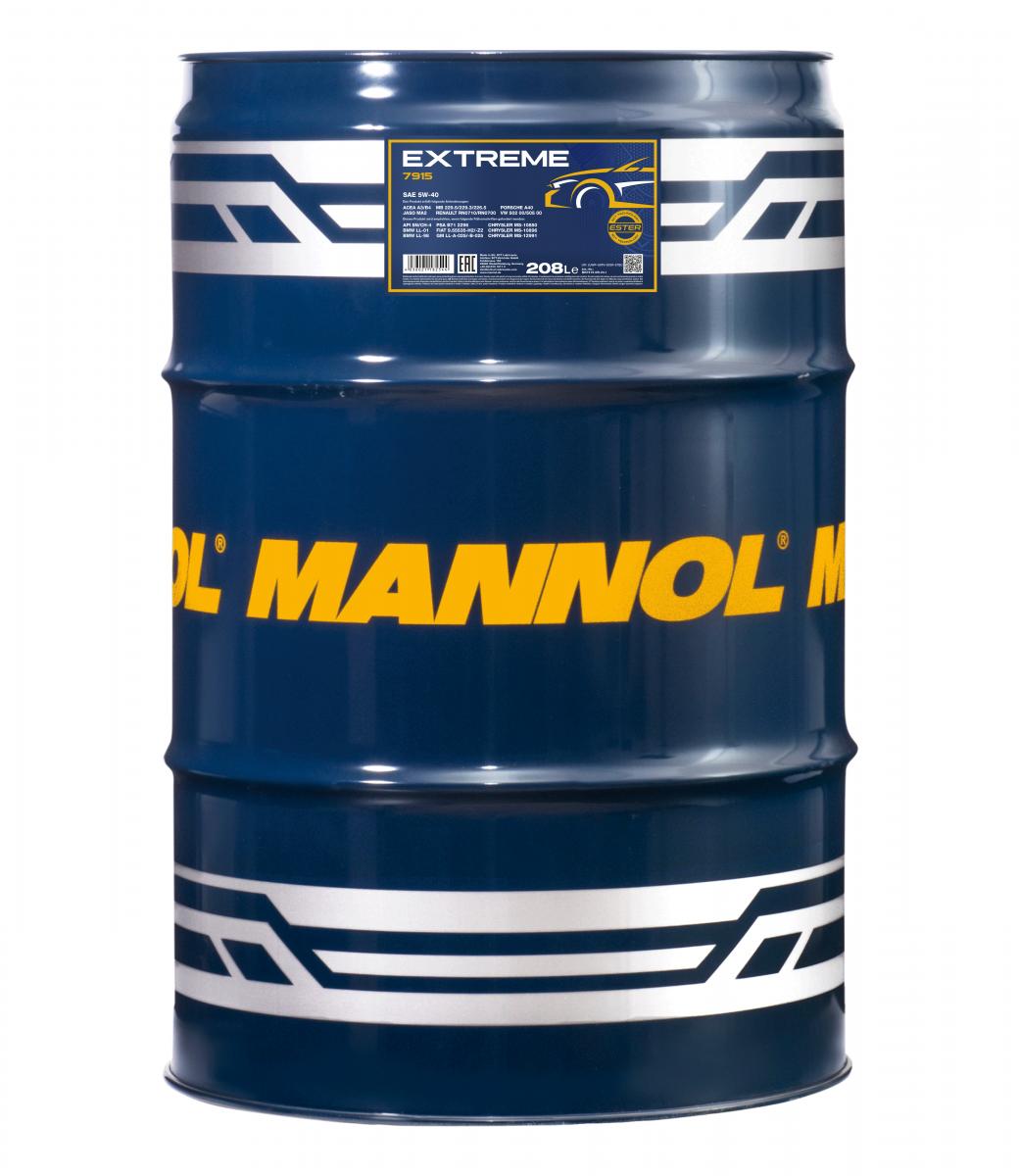 mannol-extreme-5w-40-208l-front