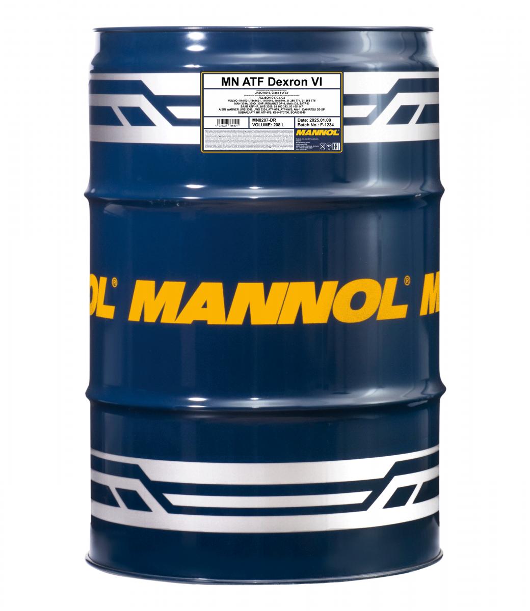 mannol-atf-dexron-vi-208l-front