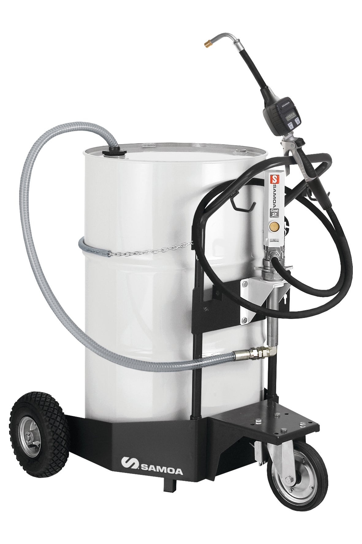 Samoa Profi-Abfüllanlage „PumpMaster 2“ DP-F 3:1 Econo Fahrwagenmontag