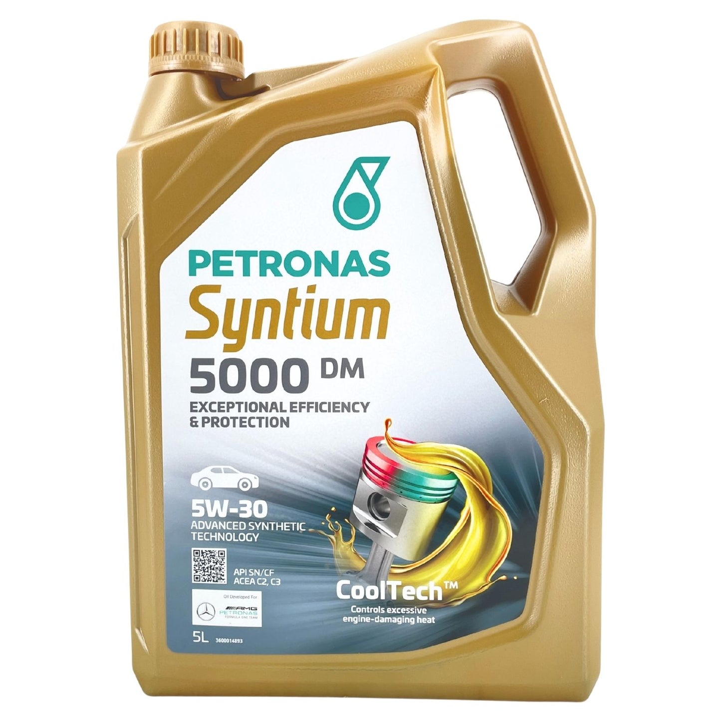 70957M12EU-petronas-syntium-5000-dm-5w-30-5l-front