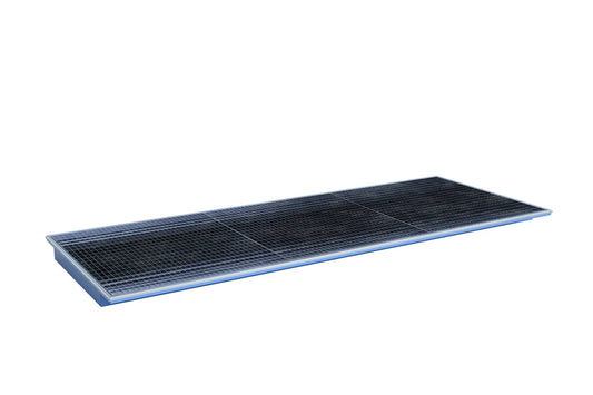 BAUER SÜDLOHN Einhängewanne mit PE-Einsatz EHW 3300 PE, lackiert, Lichtblau-A