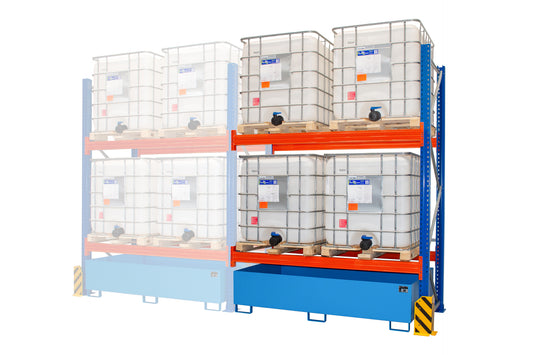 BAUER SÜDLOHN Umweltregal UR-A 2200, lackiert, Lichtblau