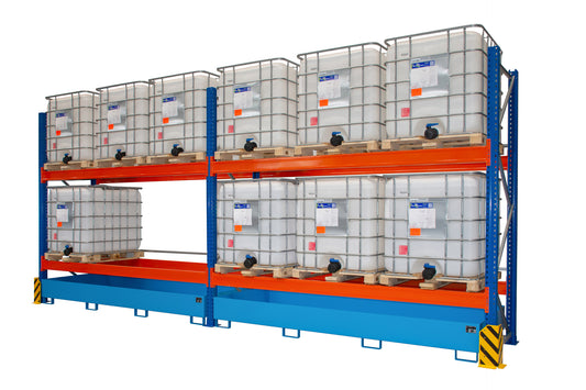 BAUER SÜDLOHN Umweltregal UR-G 3300, lackiert, Lichtblau