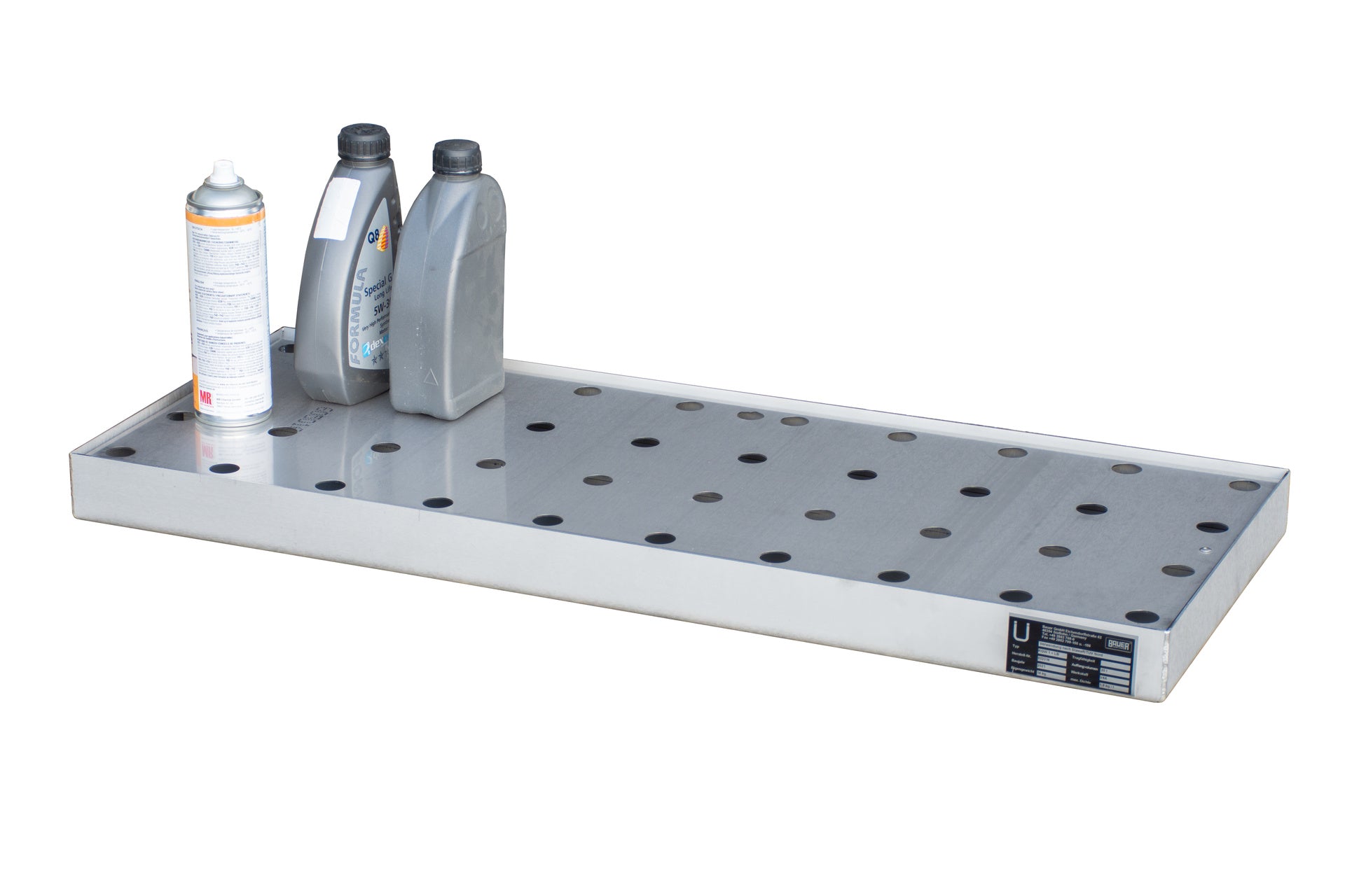 BAUER SÜDLOHN Kleingebindewanne KGW 1/M V4A, Edelstahl 1.4571-B