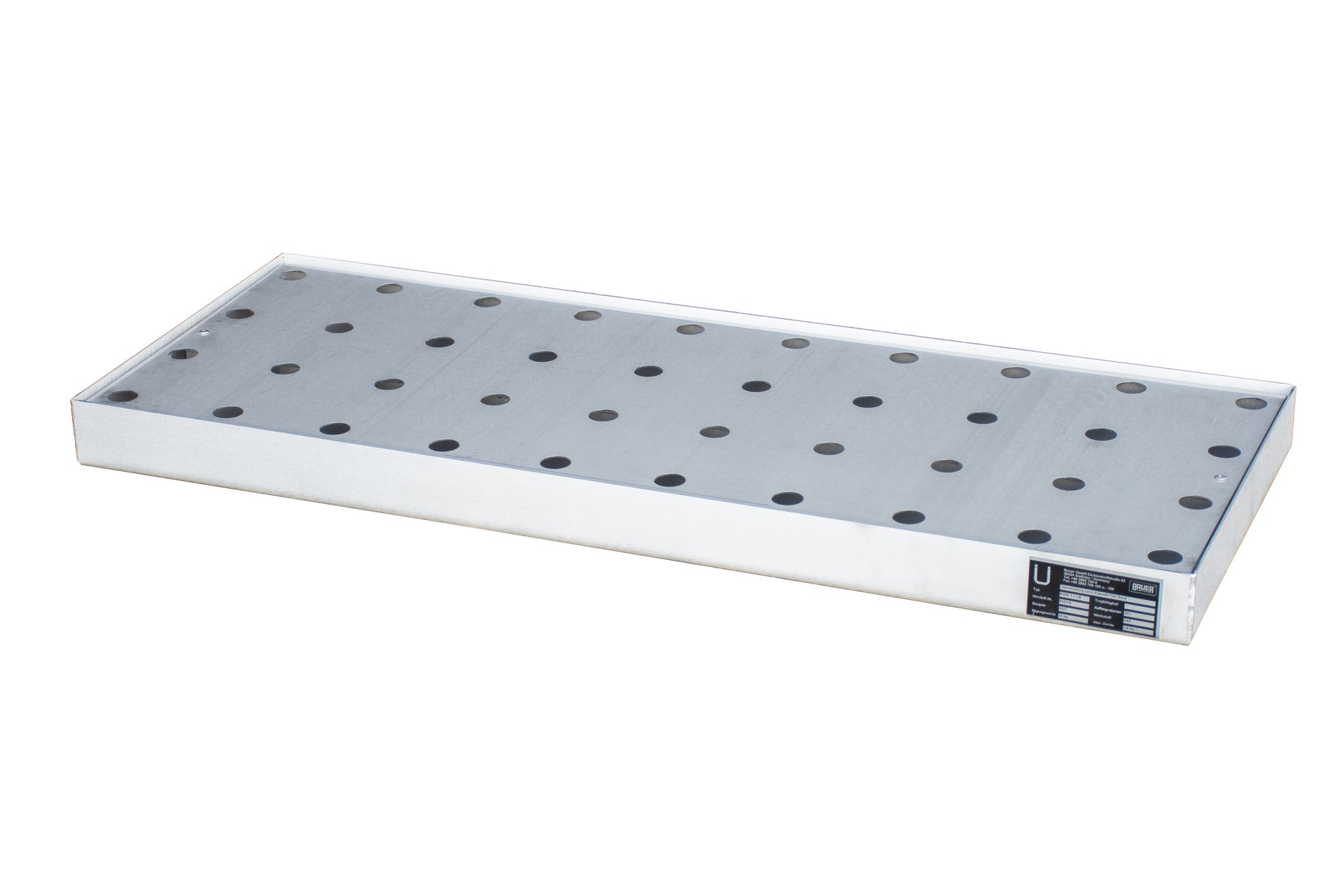 BAUER SÜDLOHN Kleingebindewanne KGW 1/M V4A, Edelstahl 1.4571-A