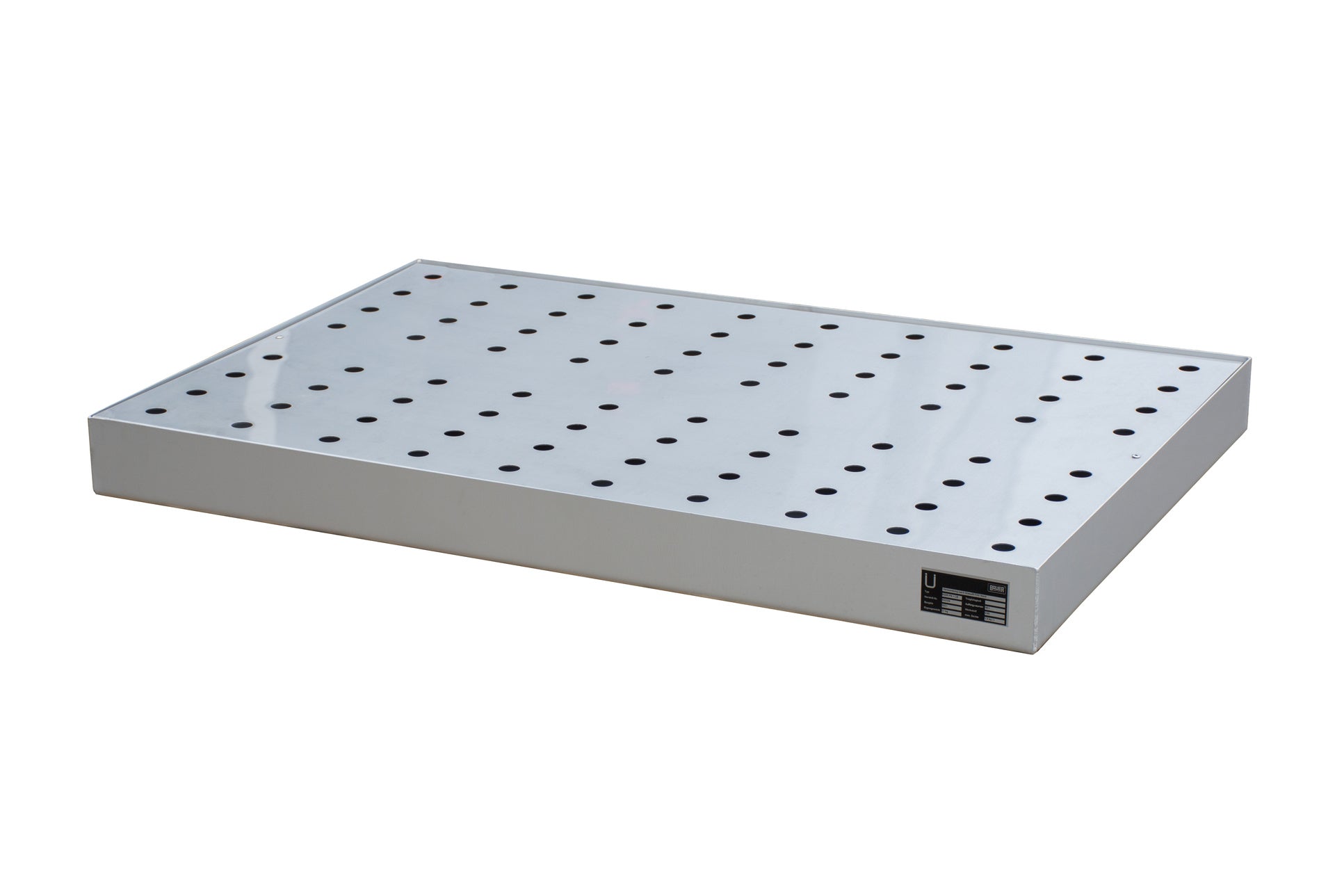 BAUER SÜDLOHN Kleingebindewanne für Paletten KGW-P 4/M V4A, Edelstahl 1.4571-A