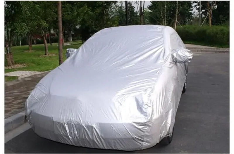 Full Car Cover Indoor Outdoor Car Protective Cover Sun Shade Dustproof Anti UV Protection Cover Universal for Sedan SUV