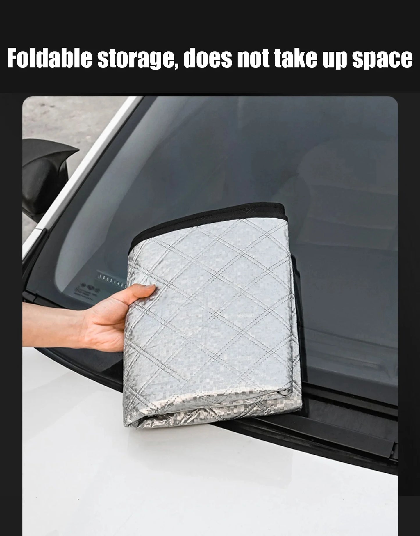 Car Front Window Cover Auto Sun Cover Car Windshield Shade Dust Protector Anti Snow Frost Ice Shield Car Windscreen Cover