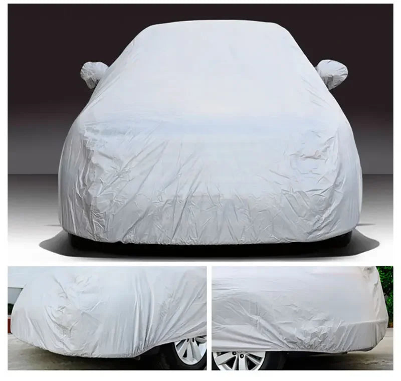 Full Car Cover Indoor Outdoor Car Protective Cover Sun Shade Dustproof Anti UV Protection Cover Universal for Sedan SUV