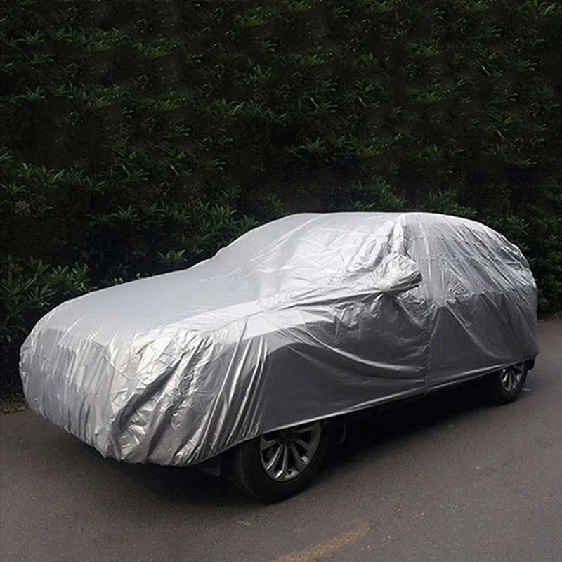Full Car Cover Indoor Outdoor Car Protective Cover Sun Shade Dustproof Anti UV Protection Cover Universal for Sedan SUV