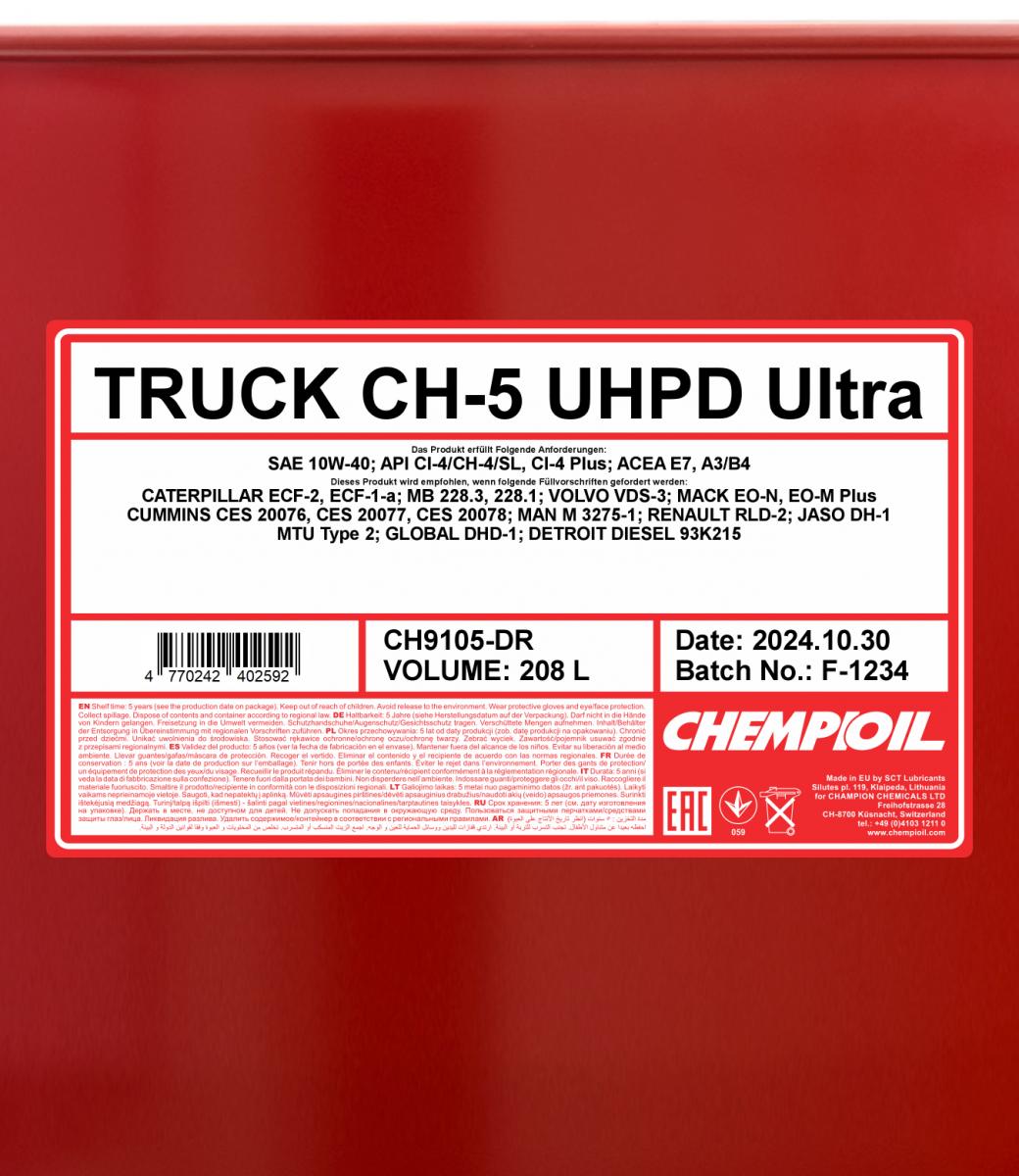 chempioil-5-truck-ultra-uhpd-10w-40-208l-spec