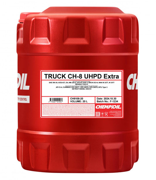 chempioil-8-truck-extra-5w-40-20l-front