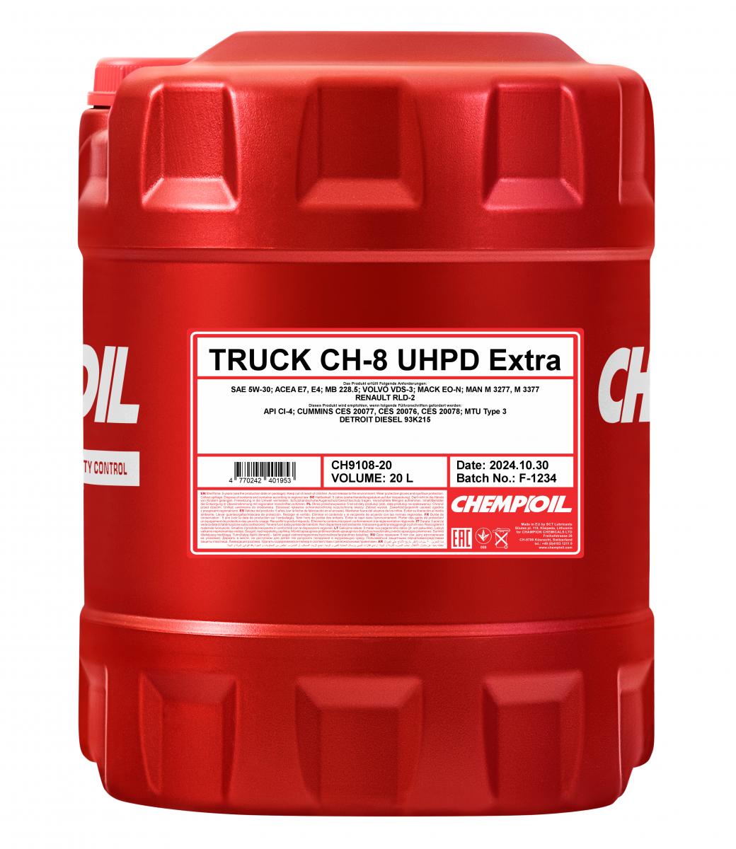 chempioil-8-truck-extra-5w-40-20l-front