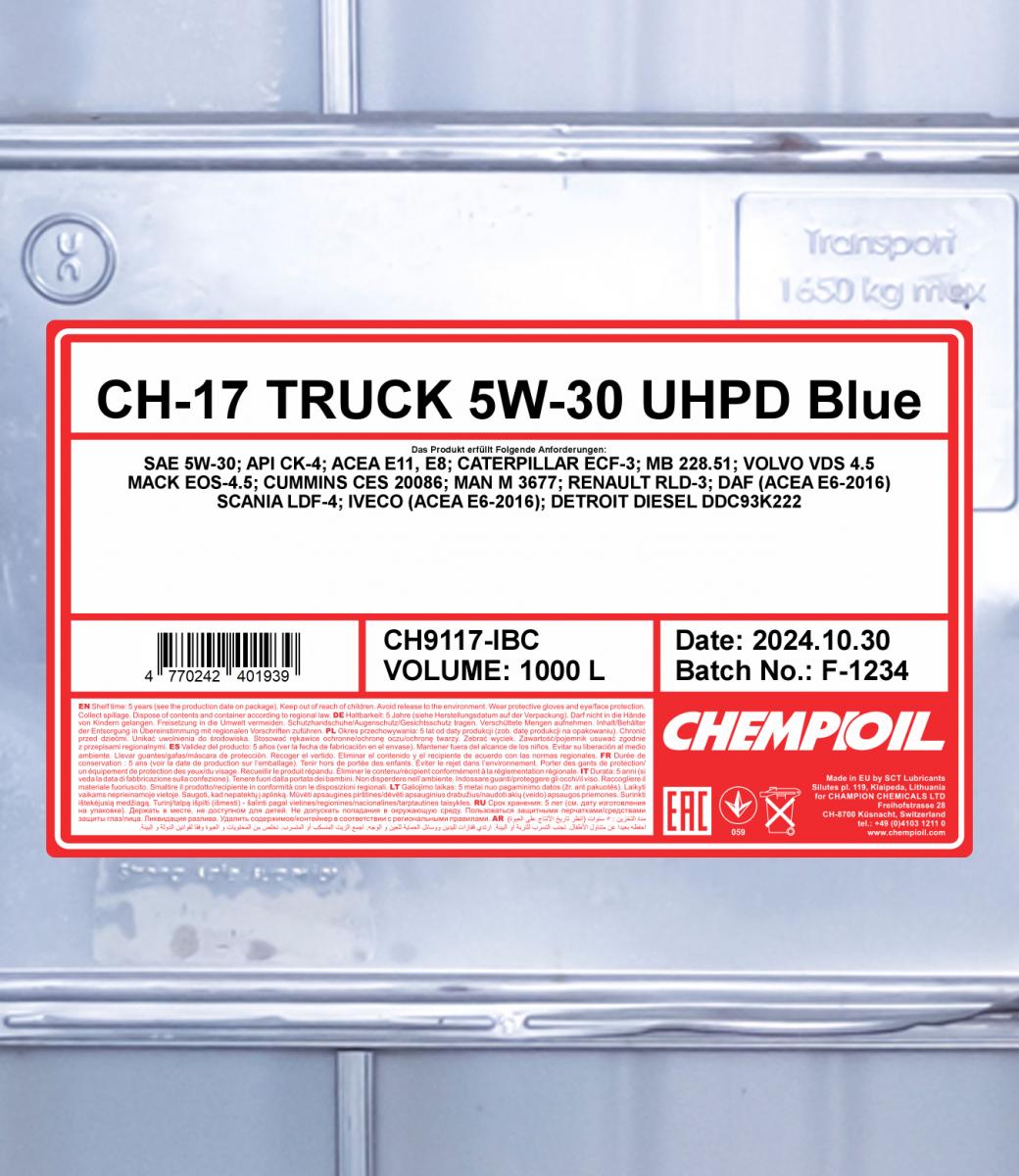chempioil-17-truck-uhpd-5w-30-blue-ibc-spec
